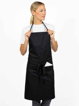 Dennys Bib Apron with Pocket