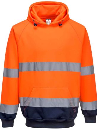 Portwest Hi-Vis Two Tone Hooded Sweatshirt