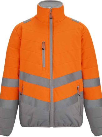 Regatta High Visibility Two Tone Thermal Baffle Jacket