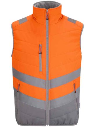 Regatta High Visibility Two Tone Thermal Baffle Bodywarmer
