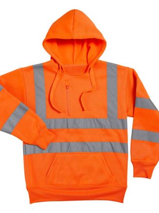 Warrior Hi-Vis Pull On Hoodie