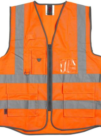 Warrior Hi-Vis Executive Waistcoat