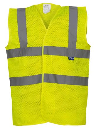Yoko Top Cool Open Mesh Waistcoat