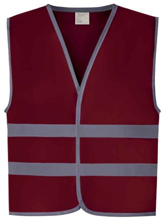 Yoko Kids Hi-Vis Two Band Waistcoat